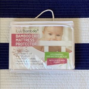 Crib mattress protector